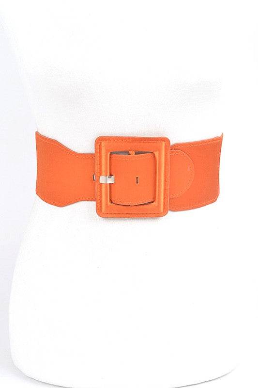 Satin Metallic Elastic Fashion Wide Belt - Shop Style & More | Fresh Looks, Everyday Deals & Free Shipping