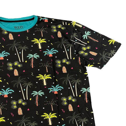 Allover Print Short Sleeve Tshirt - Shop Style & More | Fresh Looks, Everyday Deals & Free Shipping