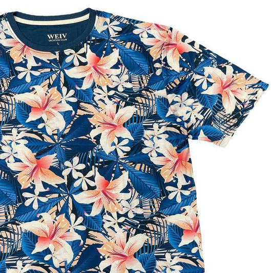 Allover Print Short Sleeve Tshirt - Shop Style & More | Fresh Looks, Everyday Deals & Free Shipping
