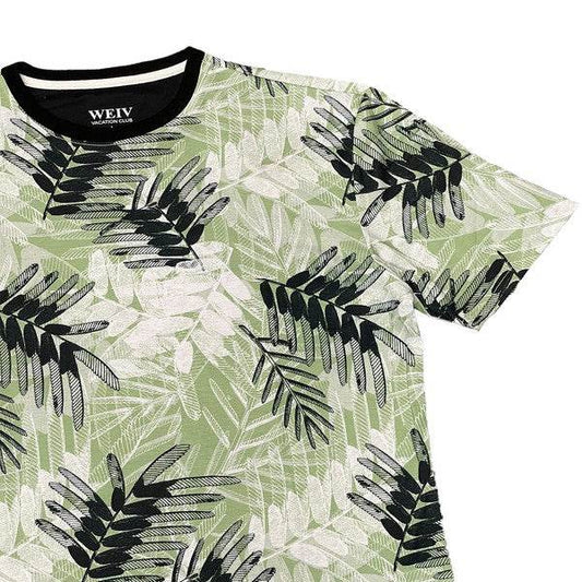Allover Print Short Sleeve Tshirt - Shop Style & More | Fresh Looks, Everyday Deals & Free Shipping
