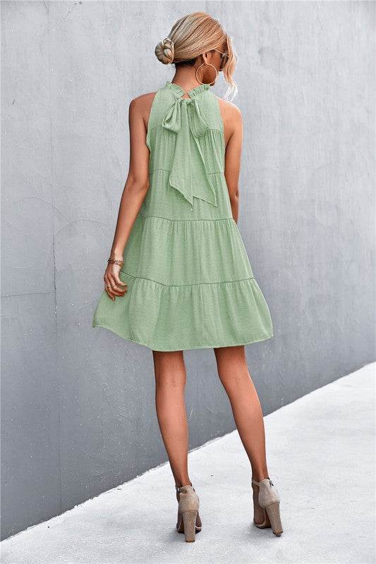 Women's Sleeveless Halter Dress A-line Dress - Shop Style & More | Fresh Looks, Everyday Deals & Free Shipping