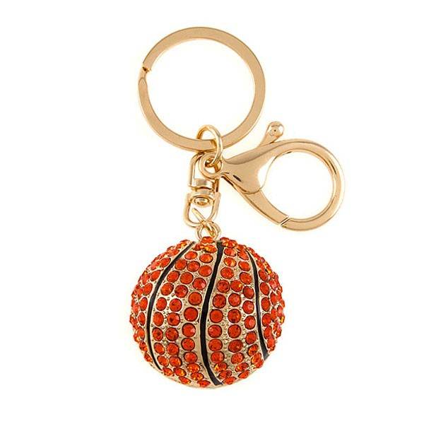 RHINESTONE BASKETBALL KEYCHAIN - Shop Style & More | Fresh Looks, Everyday Deals & Free Shipping