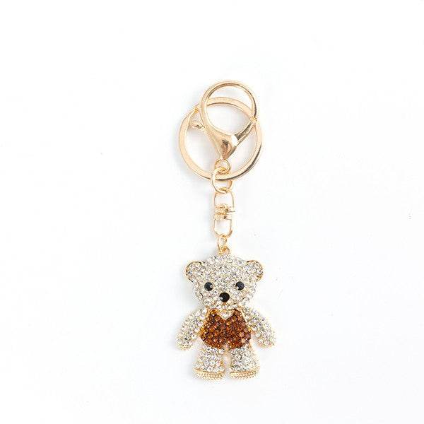 RHINESTONE BEAR KEYCHAIN - Shop Style & More | Fresh Looks, Everyday Deals & Free Shipping