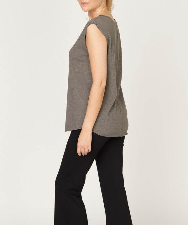 COTTON SLUB MUSCLE VINTAGE NEW TANK - Shop Style & More | Fresh Looks, Everyday Deals & Free Shipping