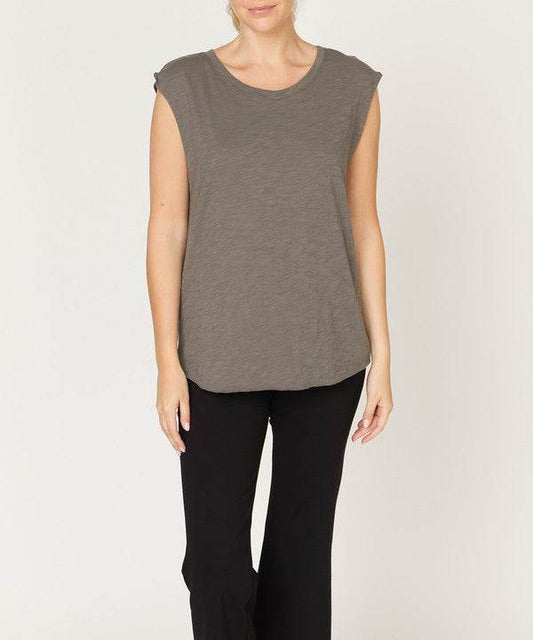 COTTON SLUB MUSCLE VINTAGE NEW TANK - Shop Style & More | Fresh Looks, Everyday Deals & Free Shipping