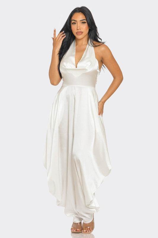 Ivory Serenity Jumpsuit - Shop Style & More | Fresh Looks, Everyday Deals & Free Shipping