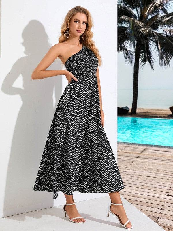 Zoe Single Shoulder Dress - Shop Style & More | Fresh Looks, Everyday Deals & Free Shipping