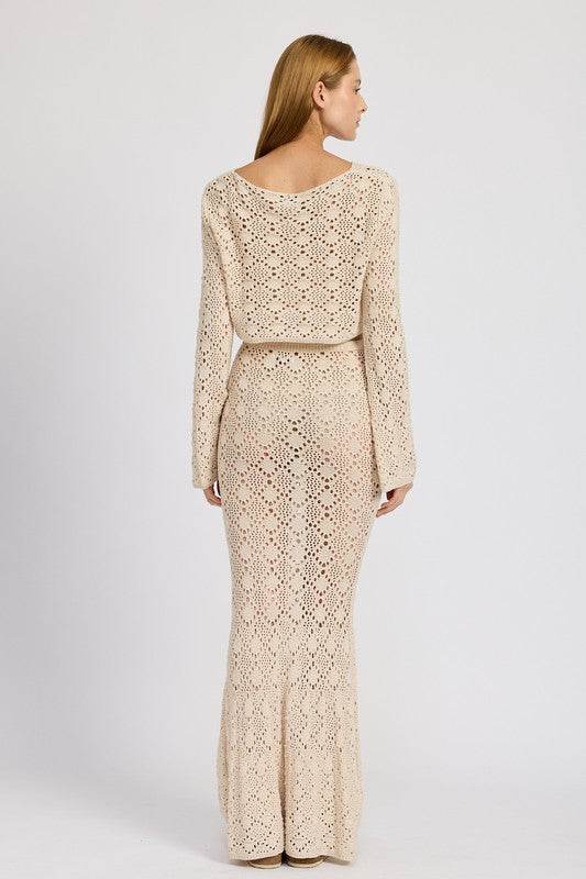 MERMAID MAXI CROCHET SKIRT - Shop Style & More | Fresh Looks, Everyday Deals & Free Shipping