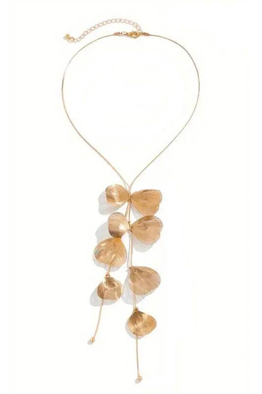 Filigree Leaf Drop Necklace - Shop Style & More | Fresh Looks, Everyday Deals & Free Shipping