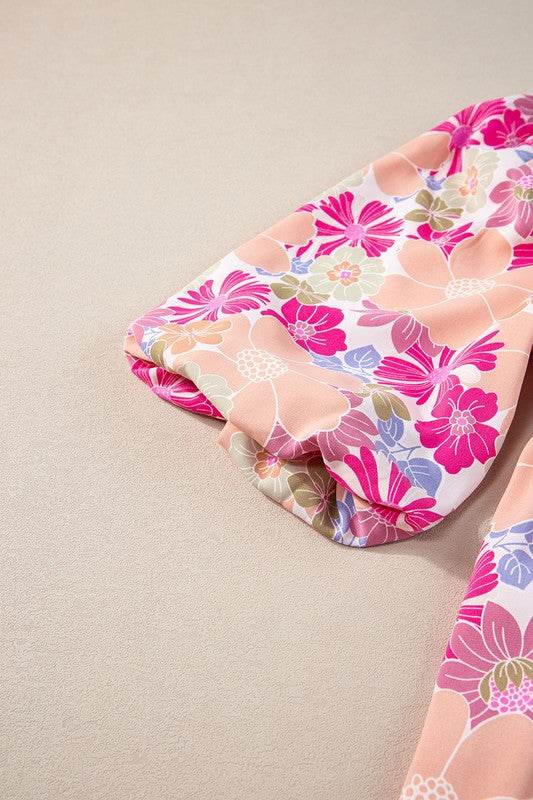 Floral Square Neck Puff Sleeve Babydoll Dress - Shop Style & More | Fresh Looks, Everyday Deals & Free Shipping