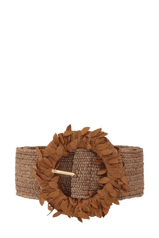 Circle Flower Buckle Elastic Belt - Shop Style & More | Fresh Looks, Everyday Deals & Free Shipping