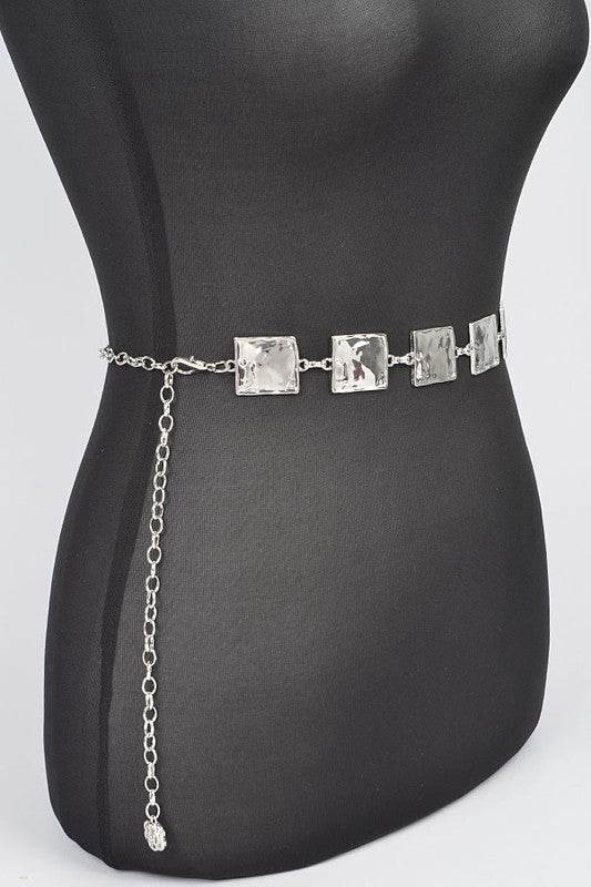 PLUS SIZE SQUARE PLATE ICONIC CHAIN BELT - Shop Style & More | Fresh Looks, Everyday Deals & Free Shipping