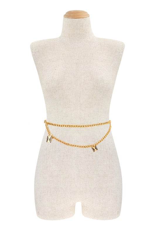 Little Dangle Metal Lock Accent Chain Belt - Shop Style & More | Fresh Looks, Everyday Deals & Free Shipping