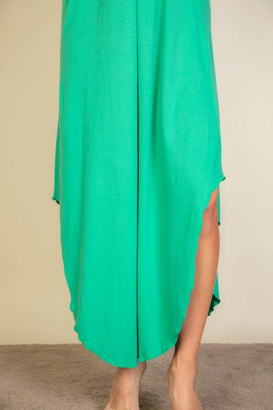 Solid Cami Double Strap Loose fit Dress - Shop Style & More | Fresh Looks, Everyday Deals & Free Shipping