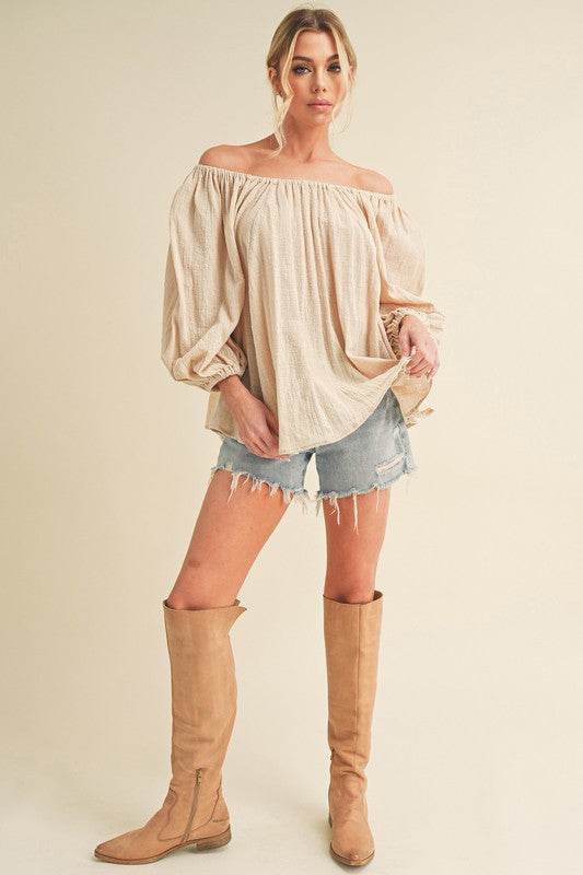 Nately Off Shoulder Tunic Dress - Shop Style & More | Fresh Looks, Everyday Deals & Free Shipping