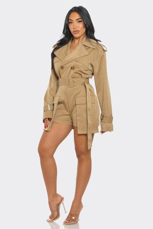 Sophisticated Utility Romper - Shop Style & More | Fresh Looks, Everyday Deals & Free Shipping