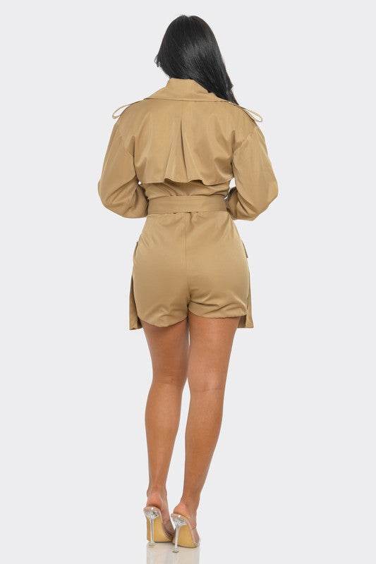 Sophisticated Utility Romper - Shop Style & More | Fresh Looks, Everyday Deals & Free Shipping