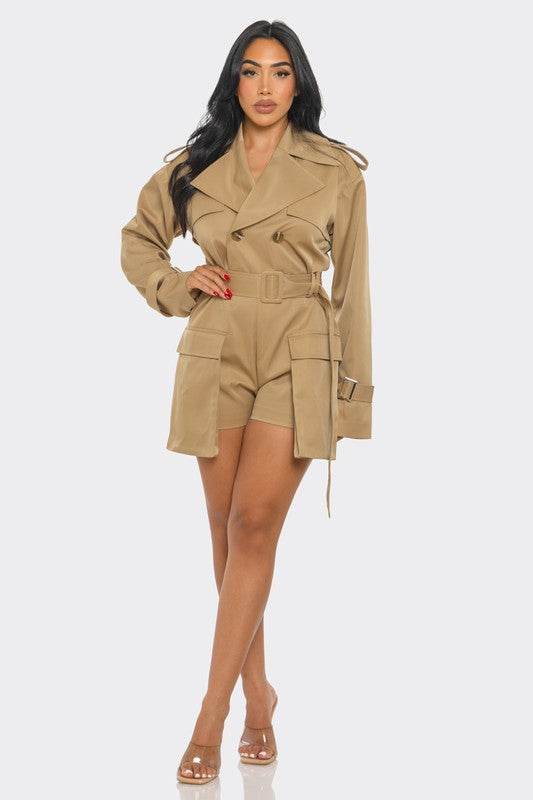 Sophisticated Utility Romper - Shop Style & More | Fresh Looks, Everyday Deals & Free Shipping