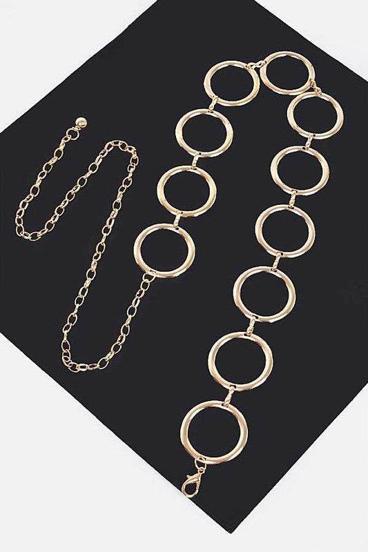 Iconic Rings Chain Belt - Shop Style & More | Fresh Looks, Everyday Deals & Free Shipping
