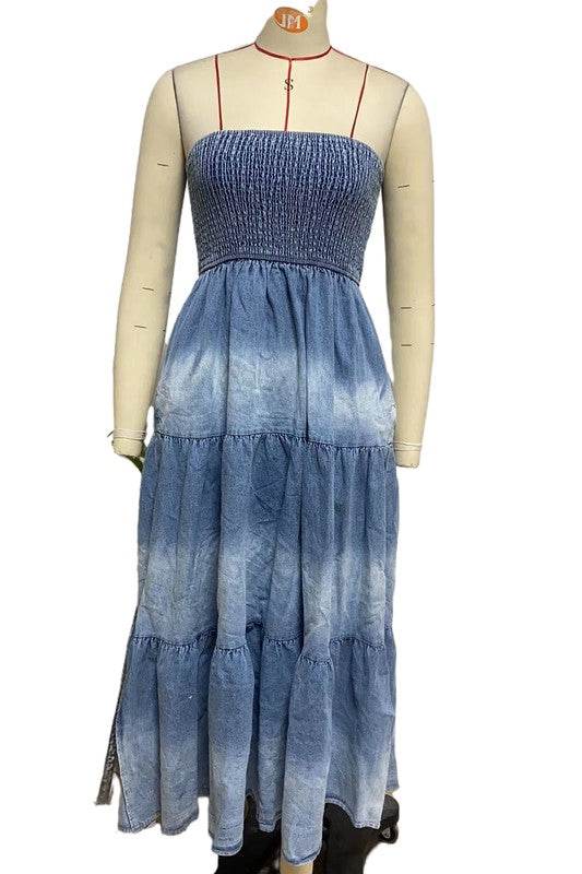 WOMEN DENIM FASHION DRESS - Shop Style & More | Fresh Looks, Everyday Deals & Free Shipping