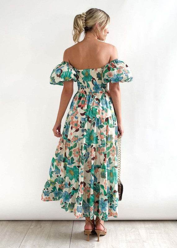 Women's Dress Off Shoulder High Waist Dress - Shop Style & More | Fresh Looks, Everyday Deals & Free Shipping