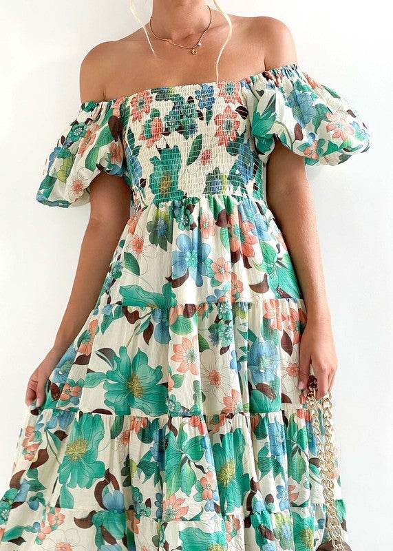 Women's Dress Off Shoulder High Waist Dress - Shop Style & More | Fresh Looks, Everyday Deals & Free Shipping