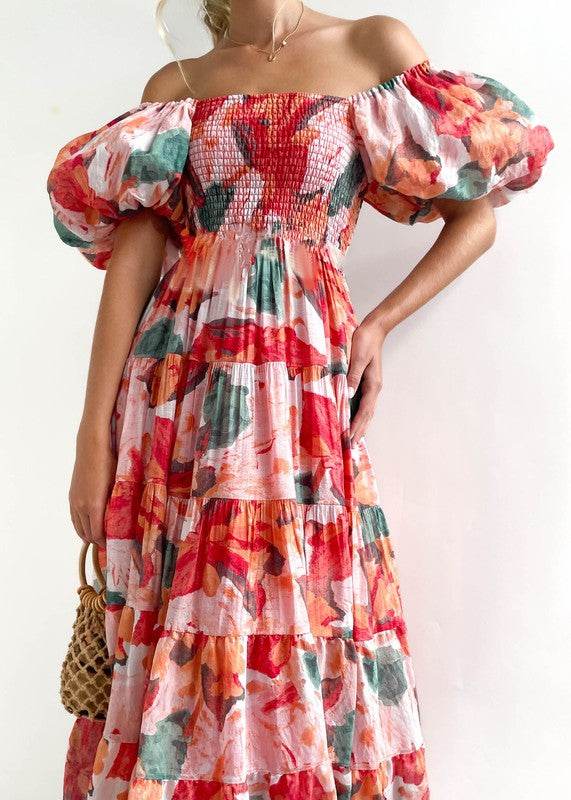 Women's Dress Off Shoulder High Waist Dress - Shop Style & More | Fresh Looks, Everyday Deals & Free Shipping