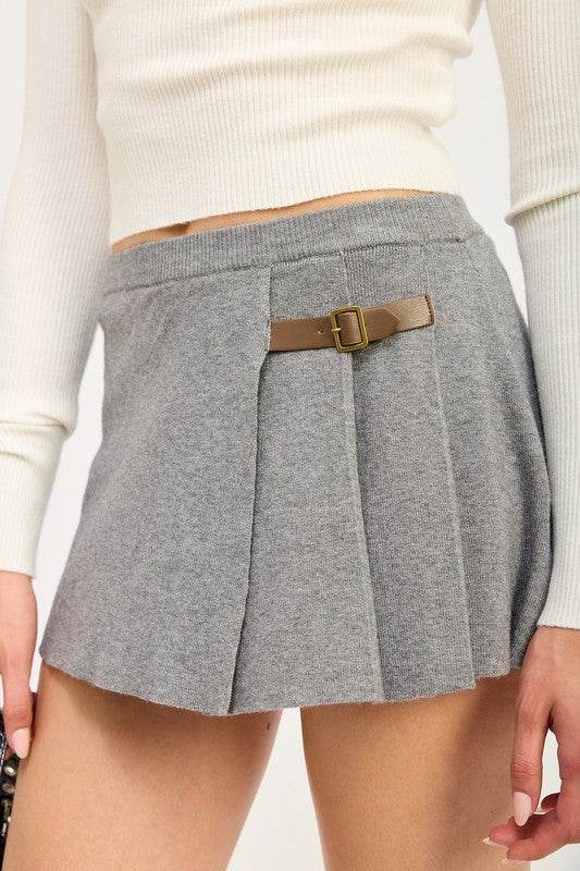 PLEATED MINI SKORT - Shop Style & More | Fresh Looks, Everyday Deals & Free Shipping