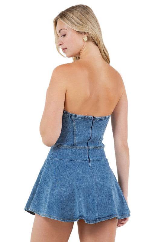 WOMEN FASHION DENIM DRESS - Shop Style & More | Fresh Looks, Everyday Deals & Free Shipping