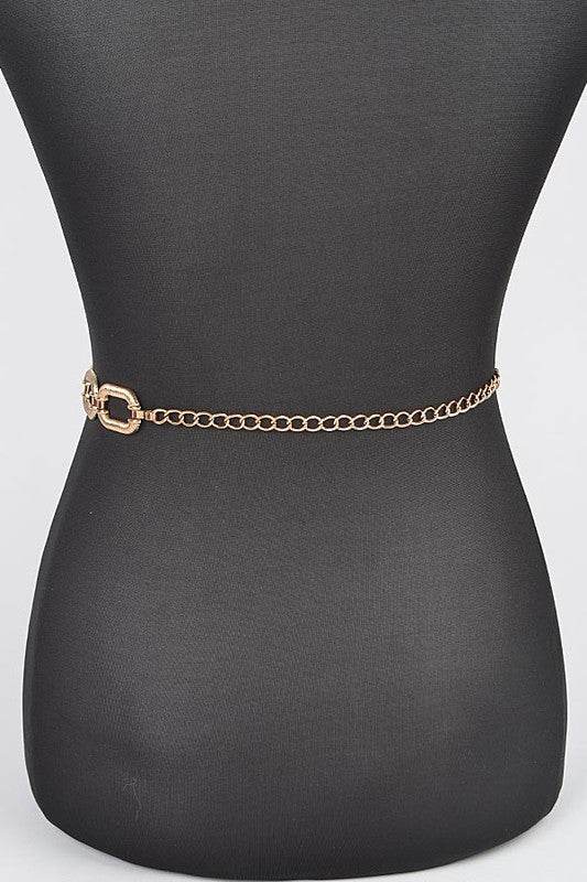 Textured Chain Link Fashion Chain Belt - Shop Style & More | Fresh Looks, Everyday Deals & Free Shipping