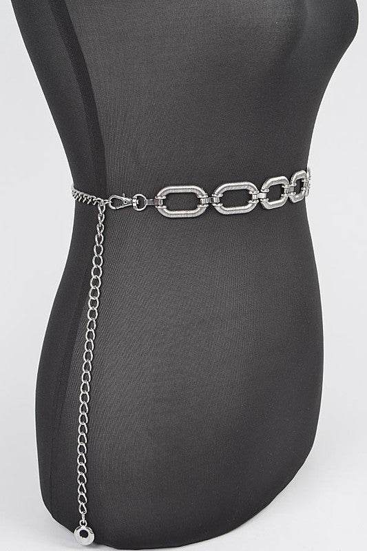 Textured Chain Link Fashion Chain Belt - Shop Style & More | Fresh Looks, Everyday Deals & Free Shipping