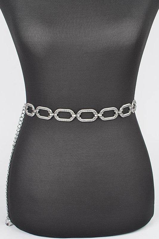 Textured Chain Link Fashion Chain Belt - Shop Style & More | Fresh Looks, Everyday Deals & Free Shipping