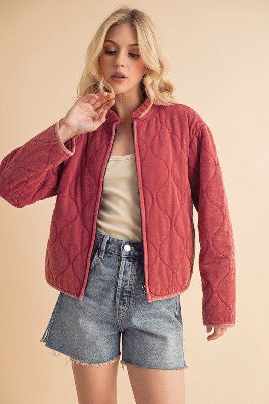 Kendl Quilted Jacket - Shop Style & More | Fresh Looks, Everyday Deals & Free Shipping