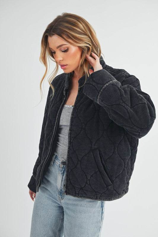 Kendl Quilted Jacket - Shop Style & More | Fresh Looks, Everyday Deals & Free Shipping