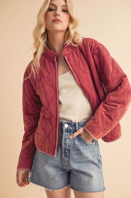 Kendl Quilted Jacket - Shop Style & More | Fresh Looks, Everyday Deals & Free Shipping