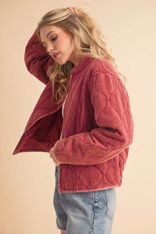 Kendl Quilted Jacket - Shop Style & More | Fresh Looks, Everyday Deals & Free Shipping