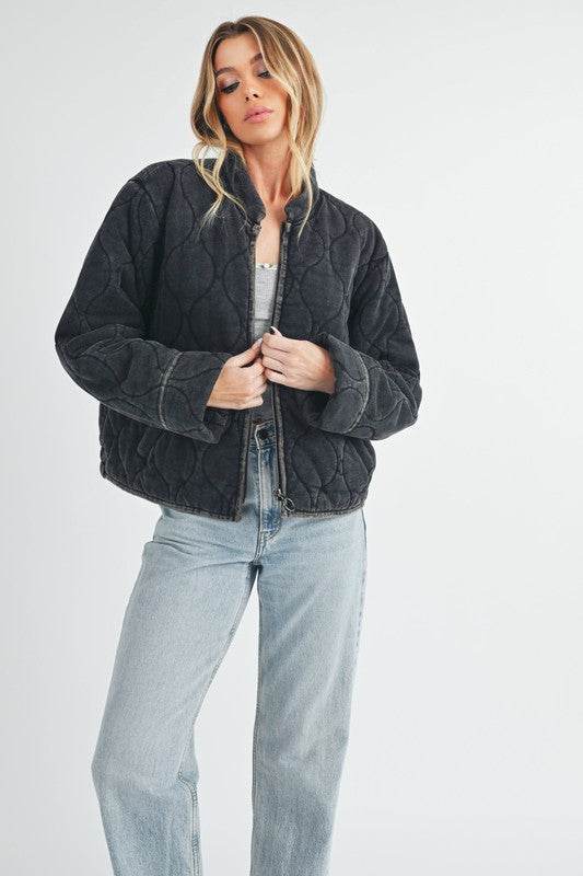 Kendl Quilted Jacket - Shop Style & More | Fresh Looks, Everyday Deals & Free Shipping