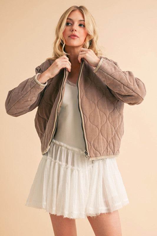 Kendl Quilted Jacket - Shop Style & More | Fresh Looks, Everyday Deals & Free Shipping