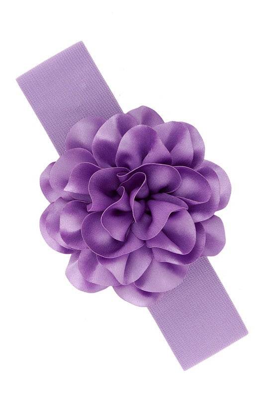 Chiffon Flower Charm Elastic Belt - Shop Style & More | Fresh Looks, Everyday Deals & Free Shipping