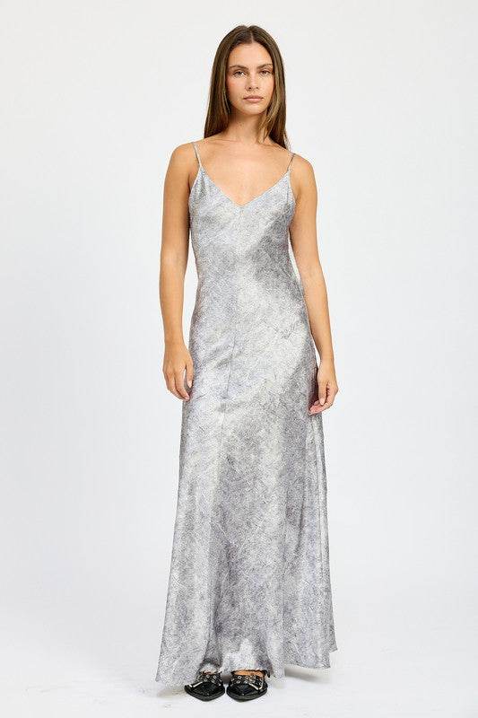CRUCHED VELVET MAXI DRESS - Shop Style & More | Fresh Looks, Everyday Deals & Free Shipping