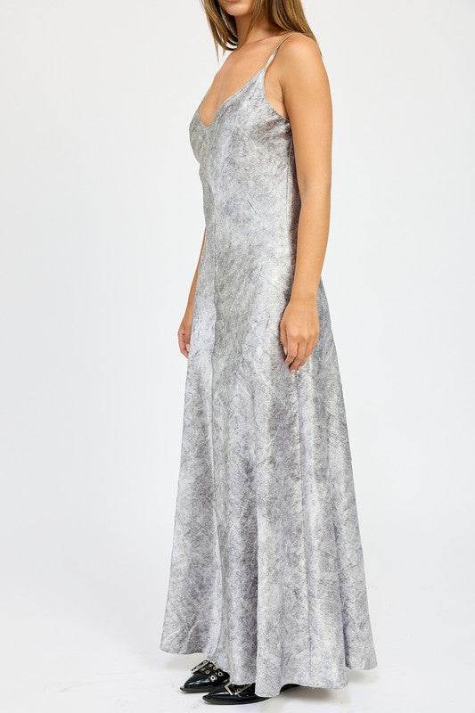 CRUCHED VELVET MAXI DRESS - Shop Style & More | Fresh Looks, Everyday Deals & Free Shipping
