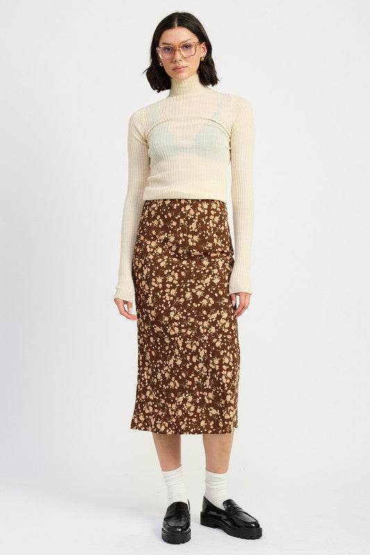 BIAS MIDI SKIRT - Shop Style & More | Fresh Looks, Everyday Deals & Free Shipping