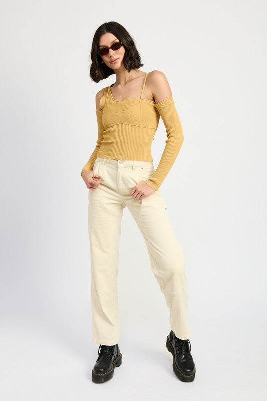CORDUROY FULL PANTS WITH POCKETS - Shop Style & More | Fresh Looks, Everyday Deals & Free Shipping