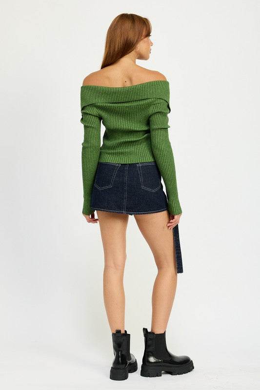 WRAPPED MINI DENIM SKIRT - Shop Style & More | Fresh Looks, Everyday Deals & Free Shipping