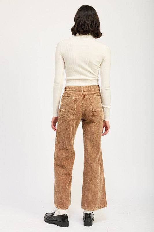 DISTRASSED CORDUROY PANTS - Shop Style & More | Fresh Looks, Everyday Deals & Free Shipping