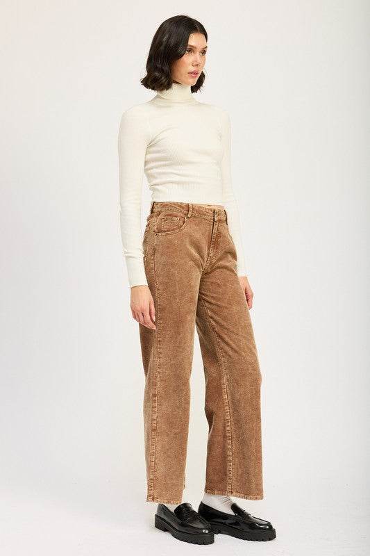 DISTRASSED CORDUROY PANTS - Shop Style & More | Fresh Looks, Everyday Deals & Free Shipping