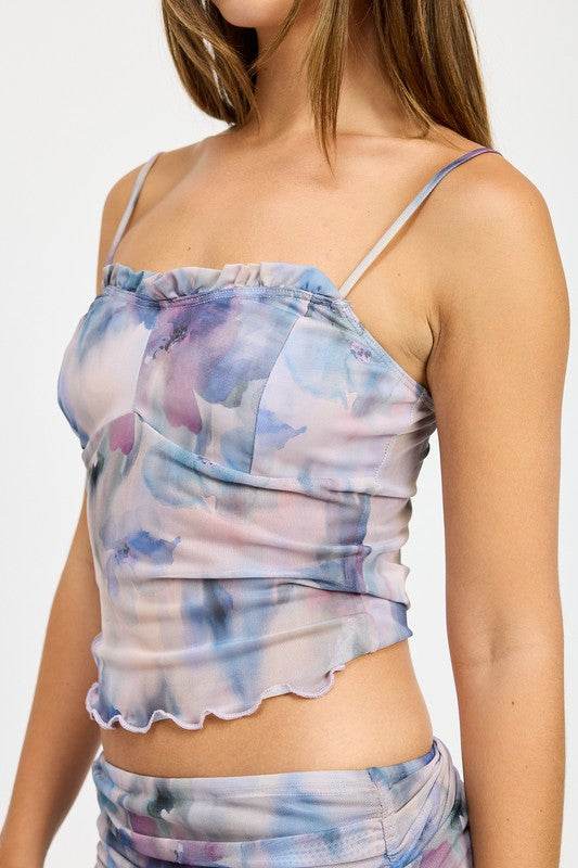 RUFFLE BOW CAMI TOP - Shop Style & More | Fresh Looks, Everyday Deals & Free Shipping