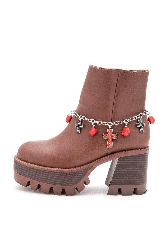 Western Stone Cross Boots Charm - Shop Style & More | Fresh Looks, Everyday Deals & Free Shipping