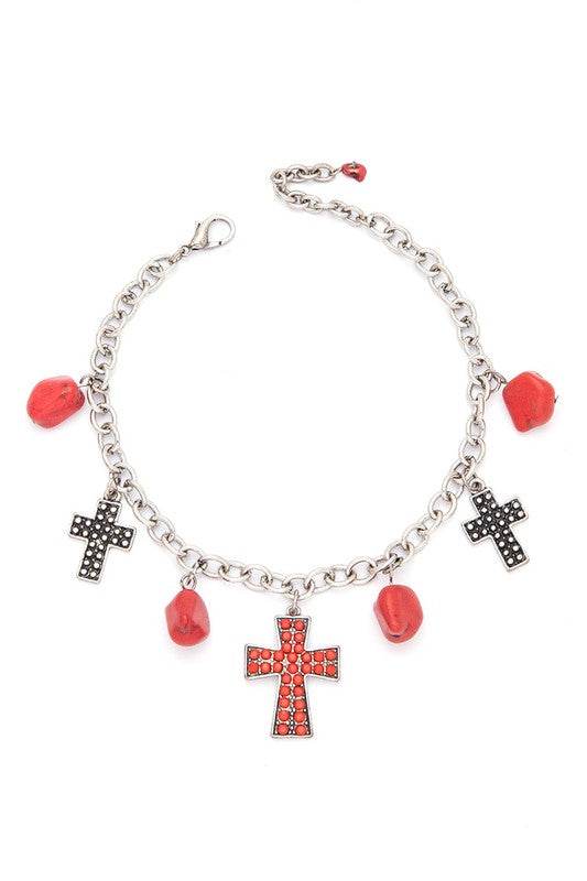 Western Stone Cross Boots Charm - Shop Style & More | Fresh Looks, Everyday Deals & Free Shipping