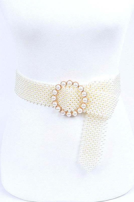 Pearl Beaded Iconic Fashion Belt - Shop Style & More | Fresh Looks, Everyday Deals & Free Shipping